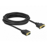 DeLOCK Cable DVI 24+5 female to VGA male 5 m