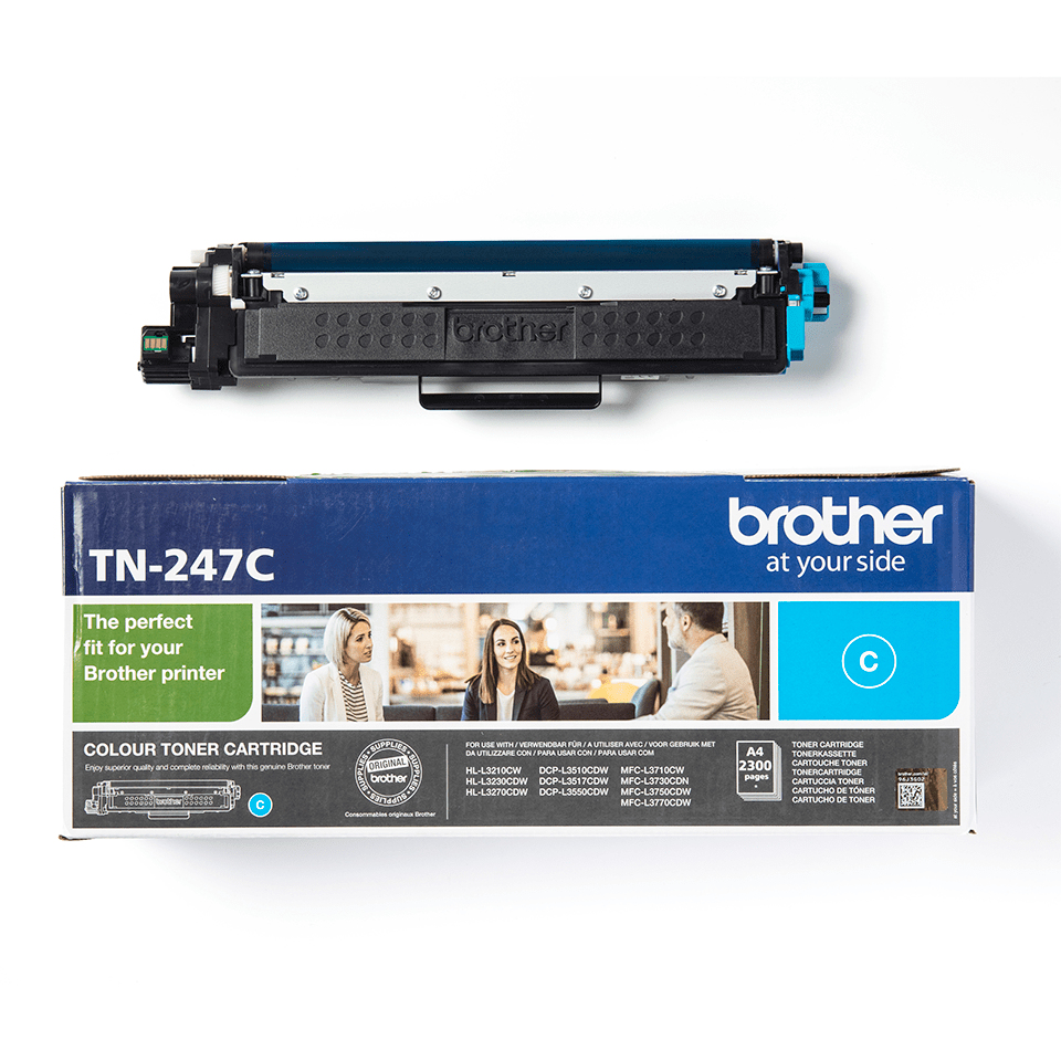 Image of Brother TN-247C Toner-kit cyan, 2.3K pages ISO/IEC 19752 for...