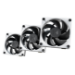 HYTE THICC FP12 Processor Fan 12 cm Black, White 3 pc(s)