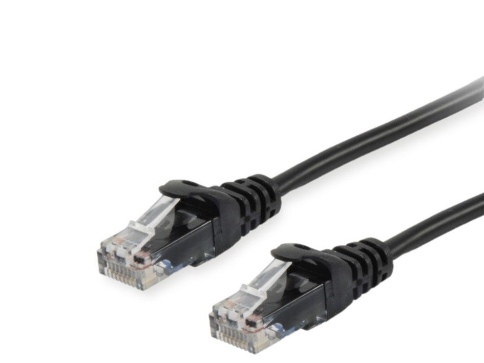 Image of Equip Cat.6 U/UTP Patch Cable, 10m, Black