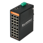 SilverNet SIL 73024MP network switch Managed L2 Gigabit Ethernet (10/100/1000) Power over Ethernet (PoE) Black