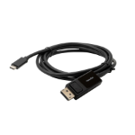 VisionTek 901288 video cable adapter 78.7" (2 m) USB Type-C DisplayPort Black