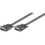Microconnect MONCCS1 DVI cable 1 m DVI-D Black