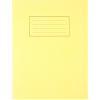 Image of Silvine 9X7 EXER BOOKS R/M YLW PK10