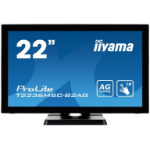 iiyama ProLite T2236MSC computer monitor 54.6 cm (21.5") 1920 x 1080 pixels Full HD LED Touchscreen Black