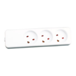 Garbot Z66000107-PA01 power extension 3 AC outlet(s) Indoor White