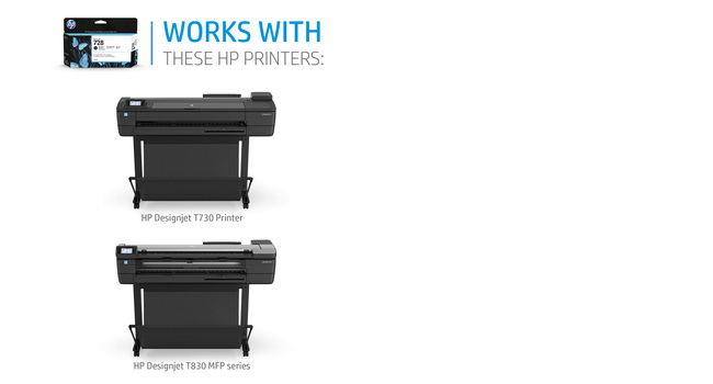 HP F9J81A/729 Printhead for HP DesignJet T 730/830