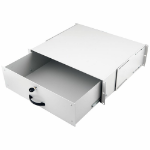 Equip Lockable Drawer 19', 3U, RAL7035 Grey