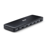 CLUB3D Thunderbolt 4 Certified 11-in-1 mobile device dock station Universal Black