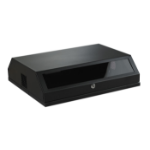 Lanview RWSLMBL rack cabinet 8U Wall mounted rack Black