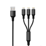2GO 797155 Lightning-kabel 1,5 m Zwart
