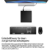 HP EliteDesk 8 Mini G1a Desktop Next Gen AI PC 512 GB SSD Windows 11 Pro Mini PC Mini-PC Schwarz