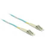DeLOCK Cable Optical Fibre LC to LC Multi-mode OM3 0.5 m