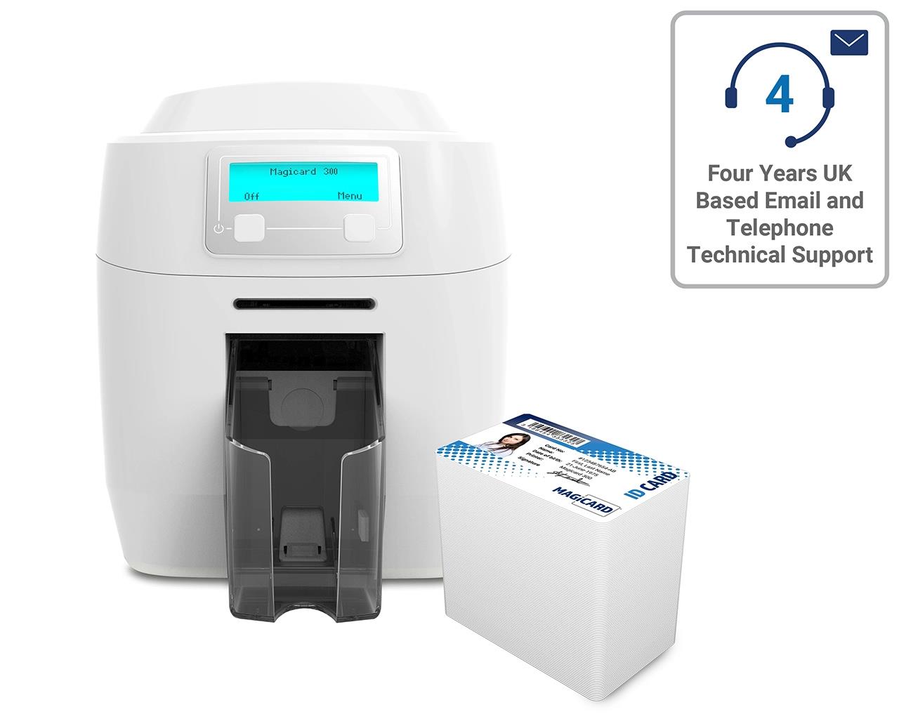 Image of MAGICARD 300 ID Card Printer (Single-Sided)