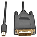 Tripp Lite P586-006-DVI-V2 video cable adapter 72" (1.83 m) Mini DisplayPort DVI-D DL Black