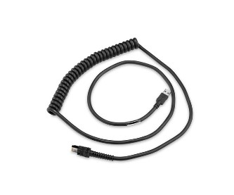 Zebra CBA-UF6-C09ZAR barcode reader accessory USB cable