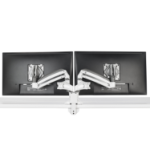 Chief KX Low-Profile Dual Monitor Arm monitor mount / stand 76.2 cm (30") Desk White