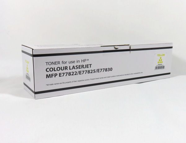 Image of DATA DIRECT HP E77822 77825 77830 Toner Yellow Compatible