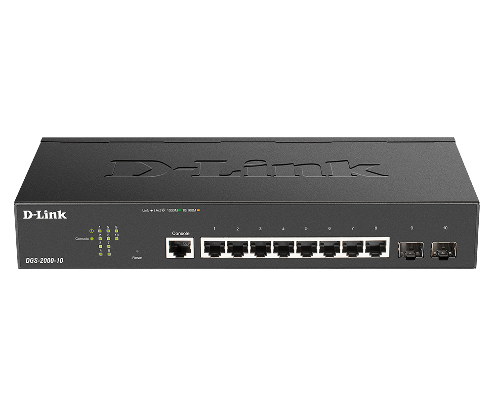 Image of D-Link DGS-2000-10 network switch Managed L2/L3 Gigabit Ethernet...