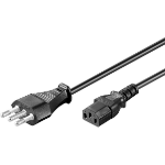 Microconnect PE100430 power cable Black 3 m Power plug type L C13 coupler