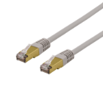 Deltaco SFTP-610AH networking cable Grey 10 m Cat6a S/FTP (S-STP)