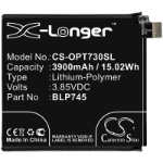Noname EU Product - Battery for OnePlus 7T Pro  3900mAh  3.85V