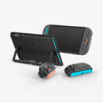 Spigen Nano Pop Hoes Nintendo Polycarbonaat (PC) Zwart