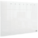 Nobo Transparent Acrylic Mini Whiteboard Weekly Planner Desktop or Wall Mounted A3