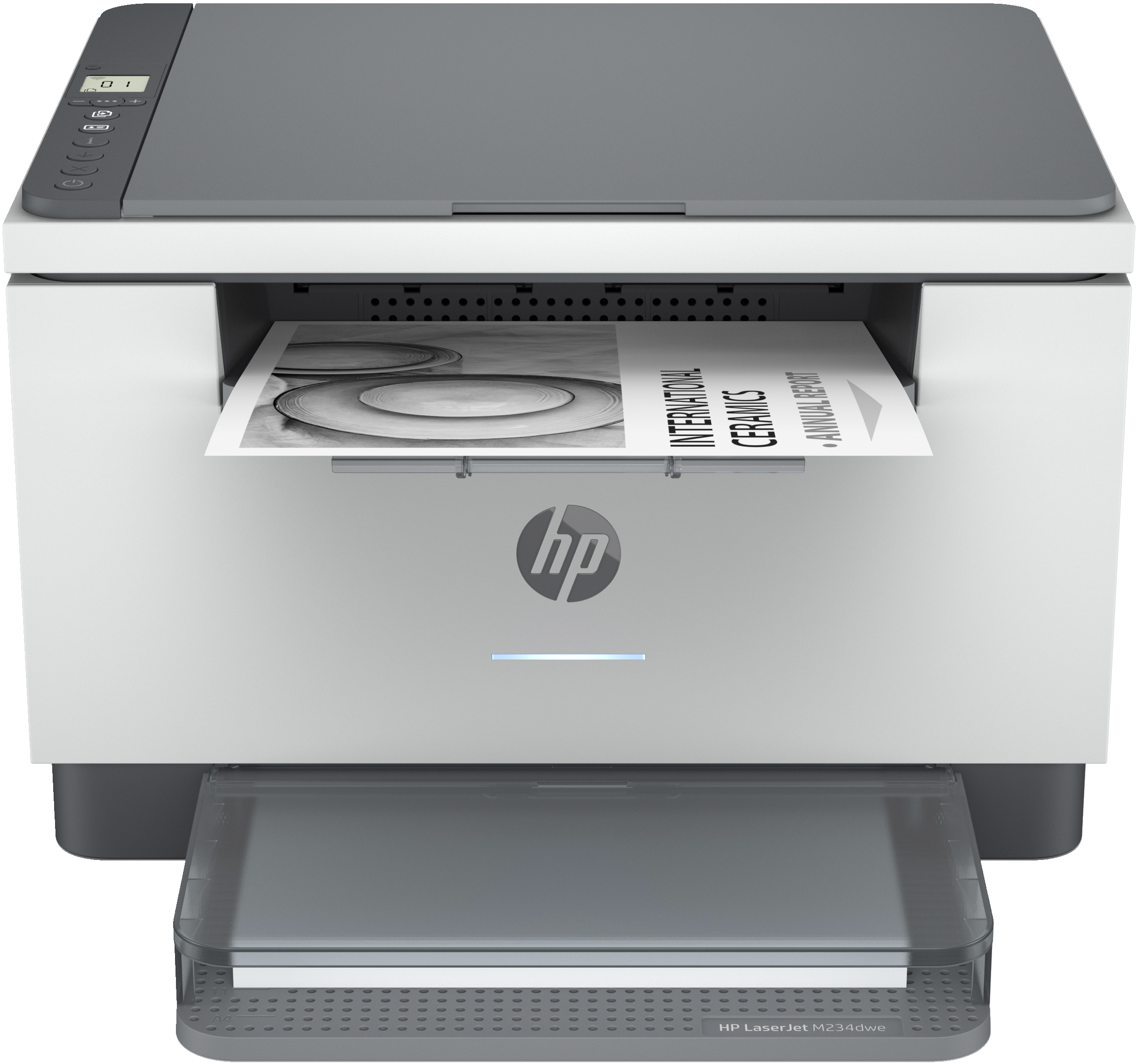 Image of HP LaserJet HP MFP M234dwe Printer, Black and white, Printer for...