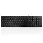 Accuratus KYBAC301-UBLK-AR keyboard USB QWERTY Arabic Black