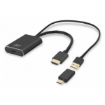 ACT HDMI naar USB Type-C female adapter, 4K@60Hz