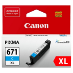 Canon CLI-671XLC ink cartridge 1 pc(s) Original High (XL) Yield Cyan