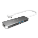 j5create JCD372 laptop dock & poortreplicator USB 3.2 Gen 2 (3.1 Gen 2) Type-C Zilver