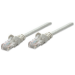Intellinet Network Patch Cable, Cat6, 7.5m, Grey, CCA, U/UTP, PVC, RJ45, Gold Plated Contacts, Snagless, Booted, Lifetime Warranty, Polybag