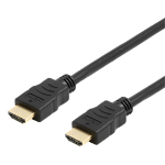 Deltaco HDMI-1010D-DO HDMI cable 1 m 2 x HDMI Type A (Standard) Black