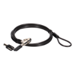 Conceptronic CUSTODIO02BSM Keyed Laptop Lock, Standard Security Slot, Master Keyed Compatible, 1.8m