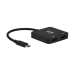 Tripp Lite U444-2H-MST4K6 USB graphics adapter 3840 x 2160 pixels Black