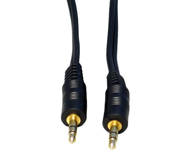Photos - Cable (video, audio, USB) Cables Direct 3.5mm 0.5m audio cable Black 2TT-01-05 