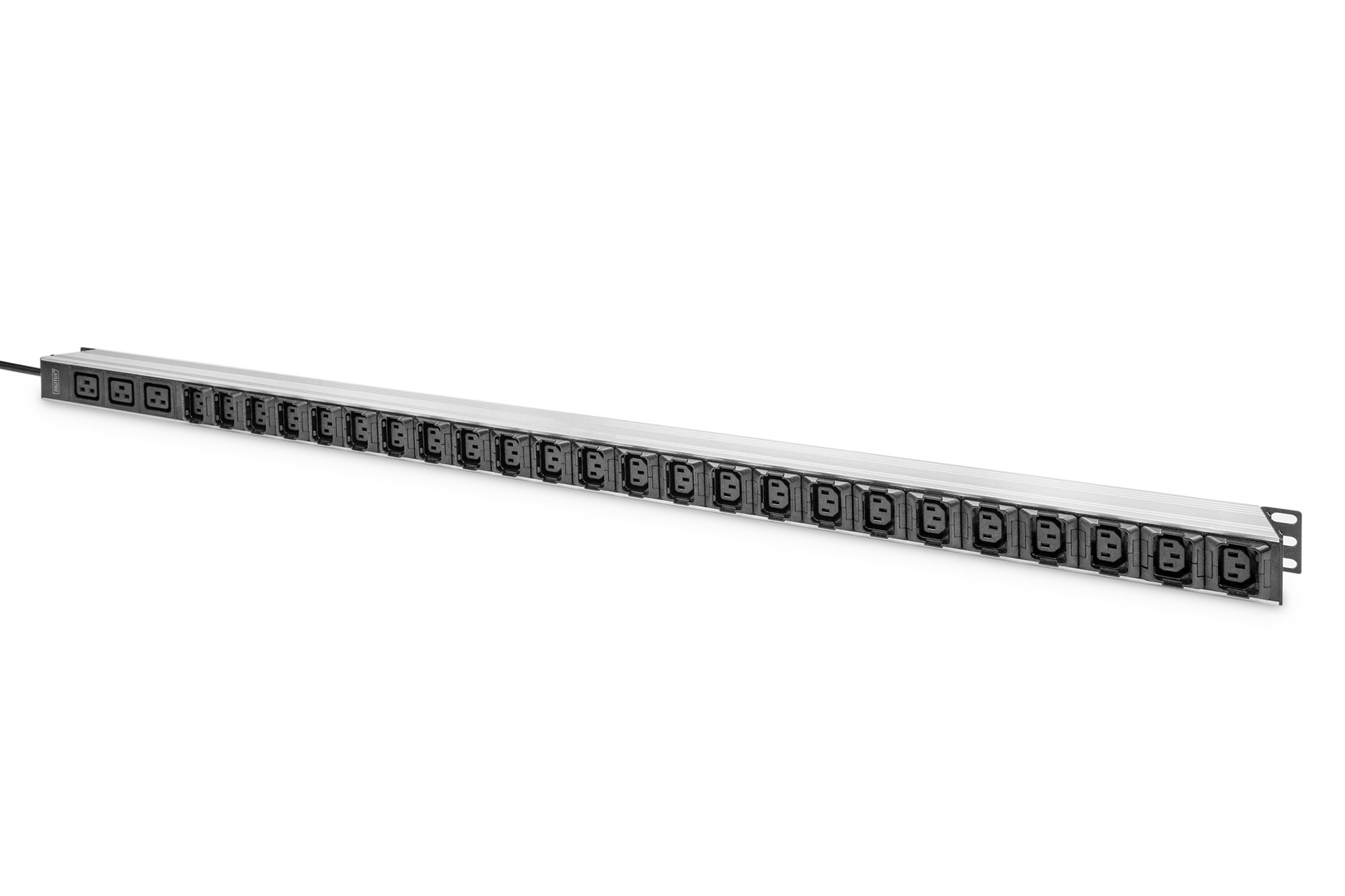Digitus Basic IT PDU. 1-phase 16 A. 24 x C13. 3 x C19. 3 m supply cabl