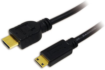Image of LogiLink CH0021 HDMI cable 1 m HDMI Type A (Standard) HDMI Type C...