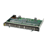 HPE Aruba Networking CX 6400 48p Smart Rate 1/2.5/5GbE Class6 PoE 4p SFP56 v2 Module