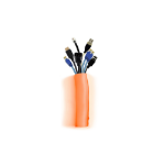 Multibrackets M Universal Cable Sock Self Wrapping 40mm Orange 25m