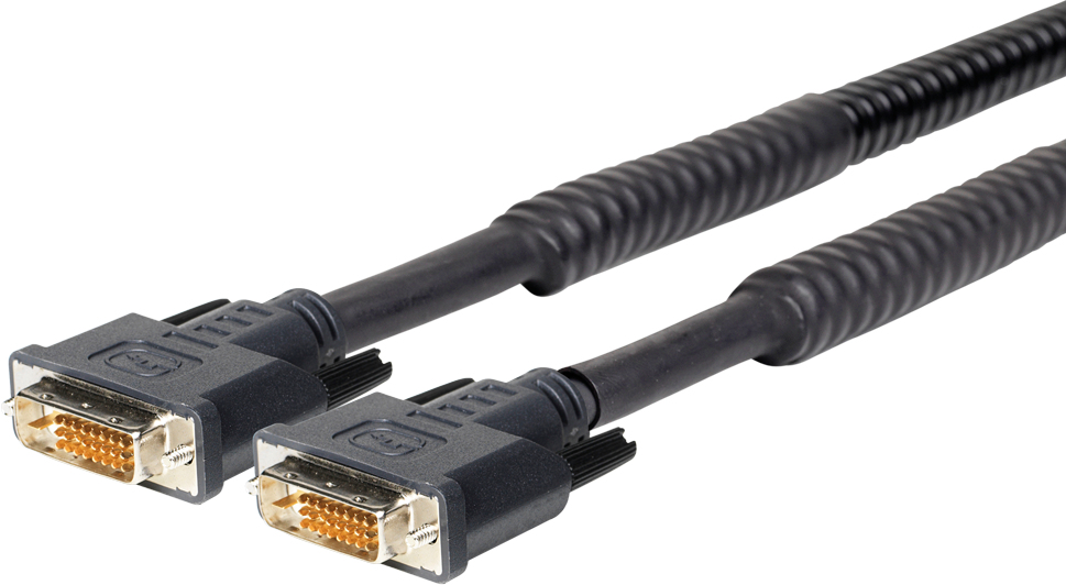 Image of Vivolink PRODVIAM15 DVI cable 15 m DVI-D Black