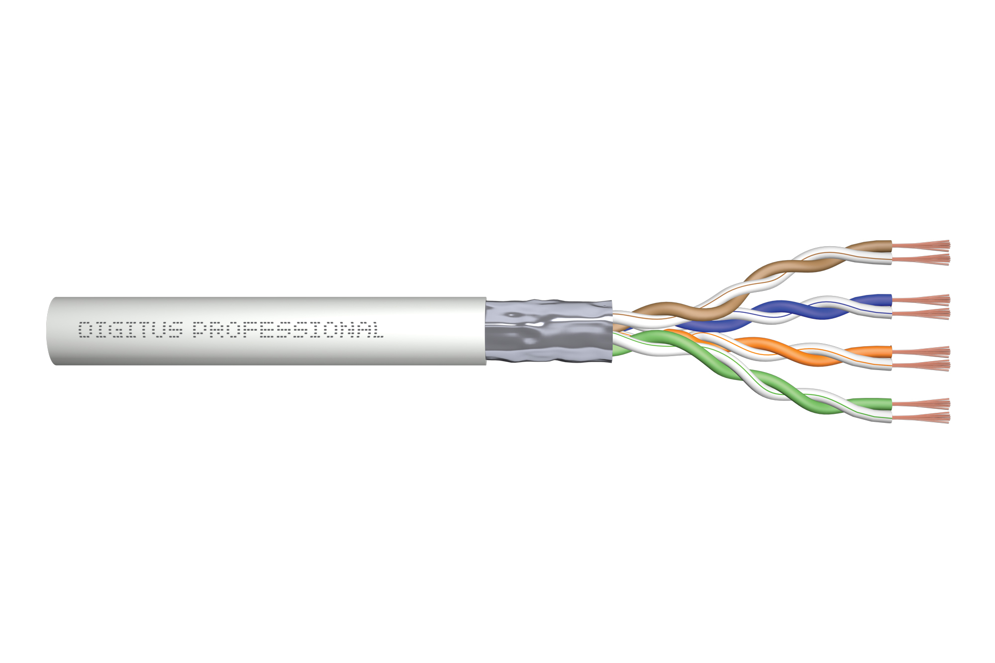 Image of Digitus Cat.5e F/UTP installation cable, 100 m, simplex, Eca