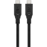 Goobay 74197 USB cable USB4 Gen 2x2 2 m USB C Black