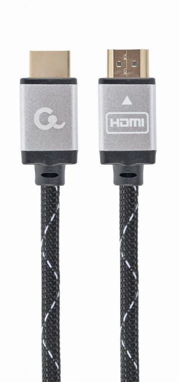 Photos - Cable (video, audio, USB) Gembird CCB-HDMIL-5M HDMI cable HDMI Type A  Grey (Standard)