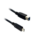Biamp EasyConnect USB3-3-BC USB cable USB 3.2 Gen 1 (3.1 Gen 1) 1 m USB B USB C 5 Gbit/s Black