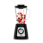 Tefal BlendForce II BL4358 1.25 L Tabletop blender 800 W Black, Brushed steel