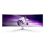 Philips Evnia 8000 49M2C8900L/00 computer monitor 124.2 cm (48.9") 5120 x 1440 pixels Dual QHD QD-OLED White