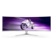 Philips Evnia 8000 49M2C8900L/00 computer monitor 124.2 cm (48.9") 5120 x 1440 pixels Dual QHD QDOLED White